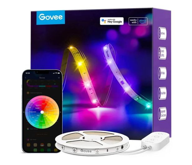 Govee H619A Taśma LED Wi-Fi RGBIC (5m) - 1060102 - zdjęcie